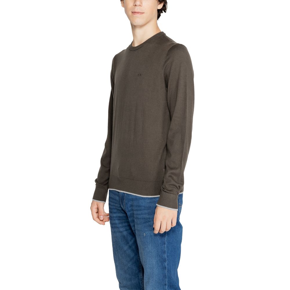 Armani Exchange Green Cotton Sportswear