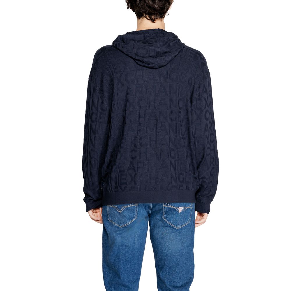 Armani Exchange Blue Viscose Sportswear