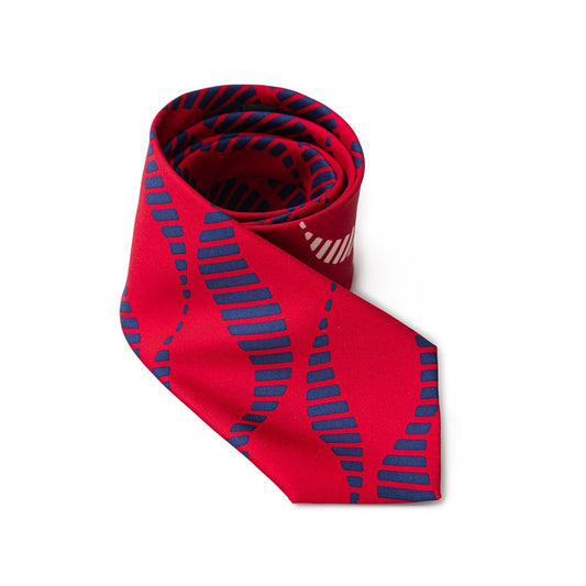 Giorgio Armani Red Silk Ty