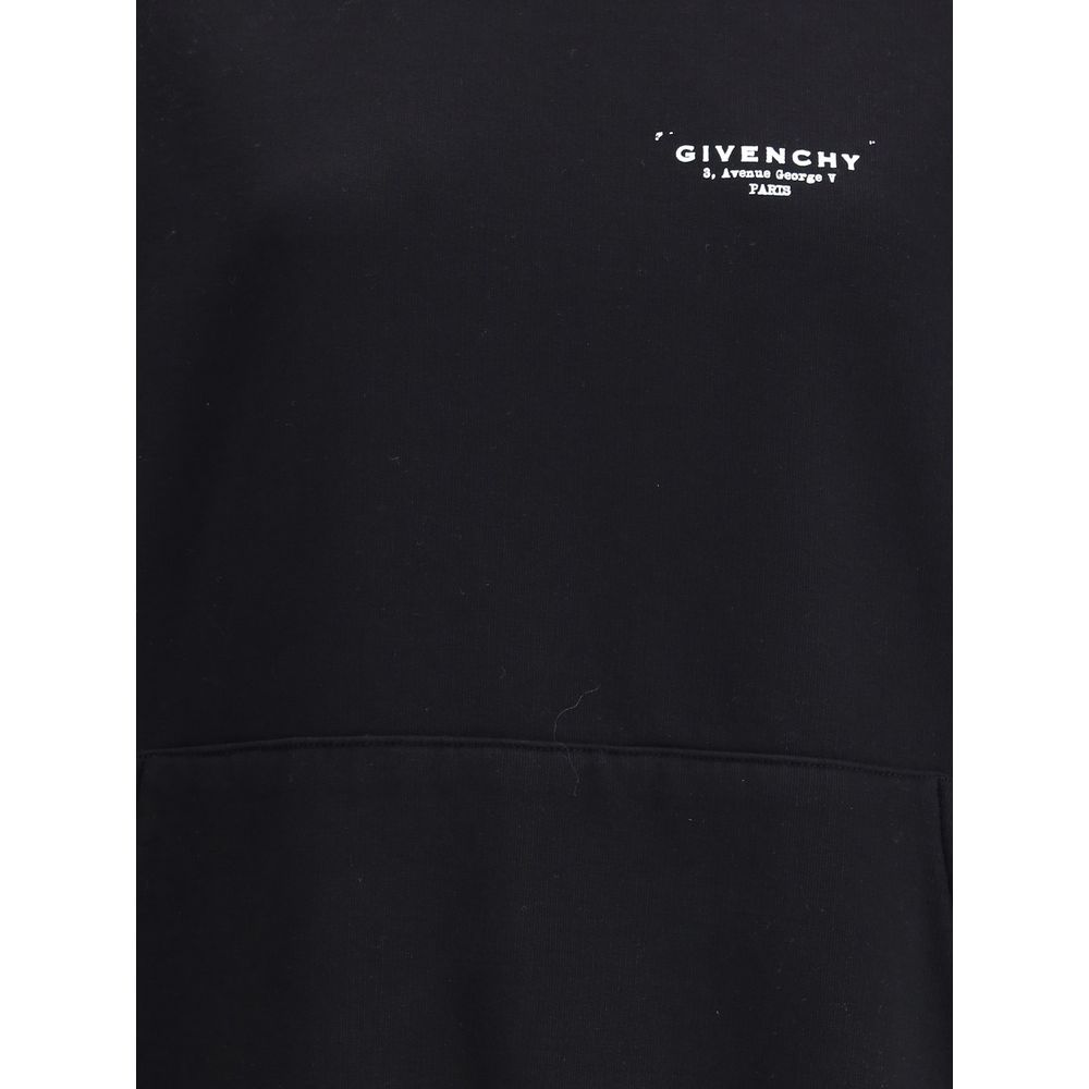 Givenchy Black Hoodie in cotton
