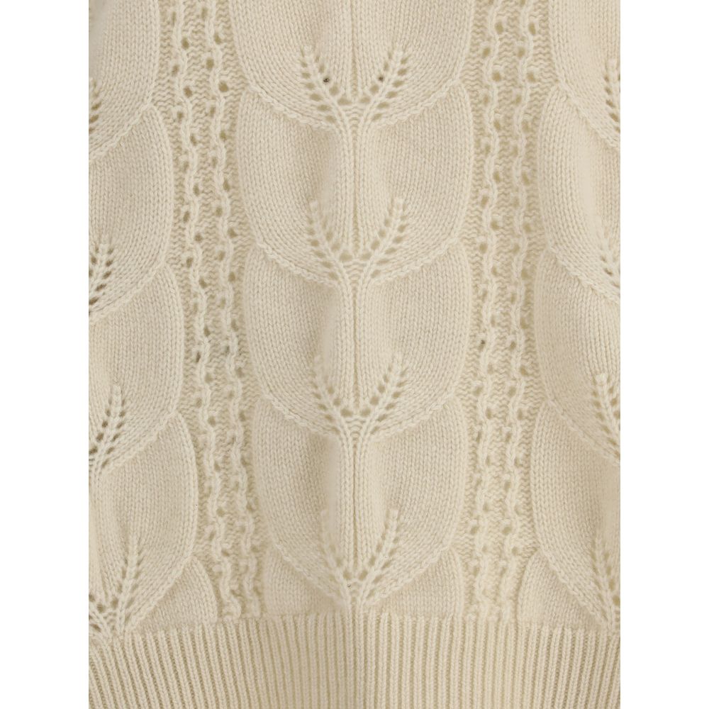 Ermanno Scervino Oversized perforated Sweater