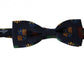 Dolce & Gabbana Blue Flags 100% Silk Adjustable Neck Papillon Men Bow Tie
