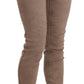 CYCLE Chic Brown Slim Fit Skinny Jeans