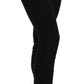 Versace Jeans Elegant Black Slim-Fit Couture Pants