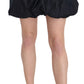 Exte Chic Dark Blue A-Line Mini Skirt