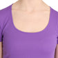 GF Ferre Chic Purple Casual Top for Everyday Elegance