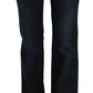 Just Cavalli Chic Mid Waist Straight Denim Pants