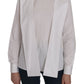 Dsquared² Elegant White Cotton Crew Neck Top