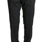 Dolce & Gabbana Elegant Striped Wool-Silk Two-Piece Suit