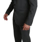 Dolce & Gabbana Elegant Striped Wool-Silk Two-Piece Suit