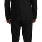 Dolce & Gabbana Elegant Black Slim Fit Martini Suit Set