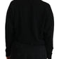 Dolce & Gabbana Elegant Black Cashmere Cardigan Top