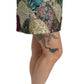 Dolce & Gabbana Vibrant Floral Jacquard Designer Skirt