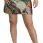 Dolce & Gabbana Vibrant Floral Jacquard Designer Skirt