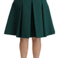 Dolce & Gabbana Elegant High Waist Knee Length Skirt