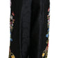 Dolce & Gabbana Elegant High Waist Wide Leg Floral Pants