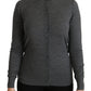 Dolce & Gabbana Elegant Virgin Wool Crew Neck Cardigan