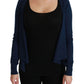 Dolce & Gabbana Elegant Blue Cashmere-Silk Cardigan