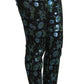 Dolce & Gabbana Floral High Waist Skinny Trousers