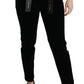 Dolce & Gabbana Chic Mid Waist Skinny Corduroy Jeans