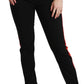 Dolce & Gabbana Chic High Waist Skinny Pants in Black