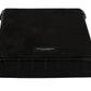 Dolce & Gabbana Elegant Black Exotic Skin Entry Tray