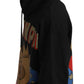 Dolce & Gabbana Elegant Hooded Pullover With Regal Motif