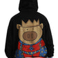 Dolce & Gabbana Elegant Hooded Pullover With Regal Motif