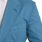 Dolce & Gabbana Elegant Blue Cotton Formal Blazer