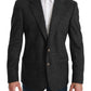 Dolce & Gabbana Elegant Gray Plaid Virgin Wool Blazer