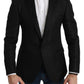 Dolce & Gabbana Slim Fit Martini Black Blazer Jacket