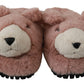 Dolce & Gabbana Chic Pink Bear House Slippers by D&G