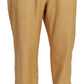 Dolce & Gabbana Elegant Gold Motif Sweatpants