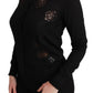 Dolce & Gabbana Elegant Cashmere Silk Blend Lace Cardigan