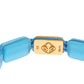 Nialaya Elegant Blue Opal & Diamond-Studded Bracelet