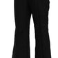 Dolce & Gabbana Chic High Waist Flared Cropped Pants