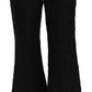 Dolce & Gabbana Chic High Waist Flared Cropped Pants