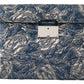 Dolce & Gabbana Elegant Blue Croc-Print Briefcase Clutch