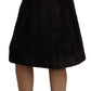 Dolce & Gabbana Elegant Black Pencil Knee Length Skirt