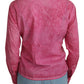 Chic Pink Cotton Polo Blouse by Ermanno Scervino