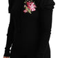 Dolce & Gabbana Elegant Floral Embroidered Wool Cardigan