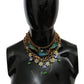 Dolce & Gabbana Exquisite Crystal and Brass Necklace