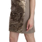 Liu Jo Glamorous V-Neck Sleeveless Sequin Mini Dress