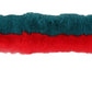 Dolce & Gabbana Red Blue Rabbit Fur Leather Shoulder Strap