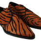 Dolce & Gabbana Tiger Pattern Dress Shoes with Pony Hair