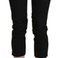 BENCIVENGA Elegant High Waist Skinny Cropped Pants