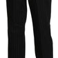 BENCIVENGA Elegant High Waist Black Pants