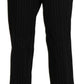 BENCIVENGA Elegant High Waist Black Pants