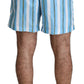 Dolce & Gabbana Striped Elegance Swim Shorts