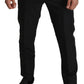 Dolce & Gabbana Elegant Wool Blend Slim Dress Pants